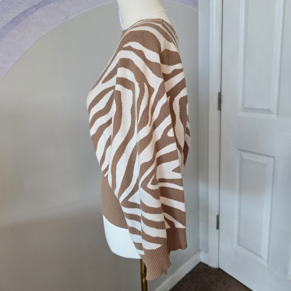 Marc New York | Medium | Women’s Animal Print Sweater - Picture 2 of 6